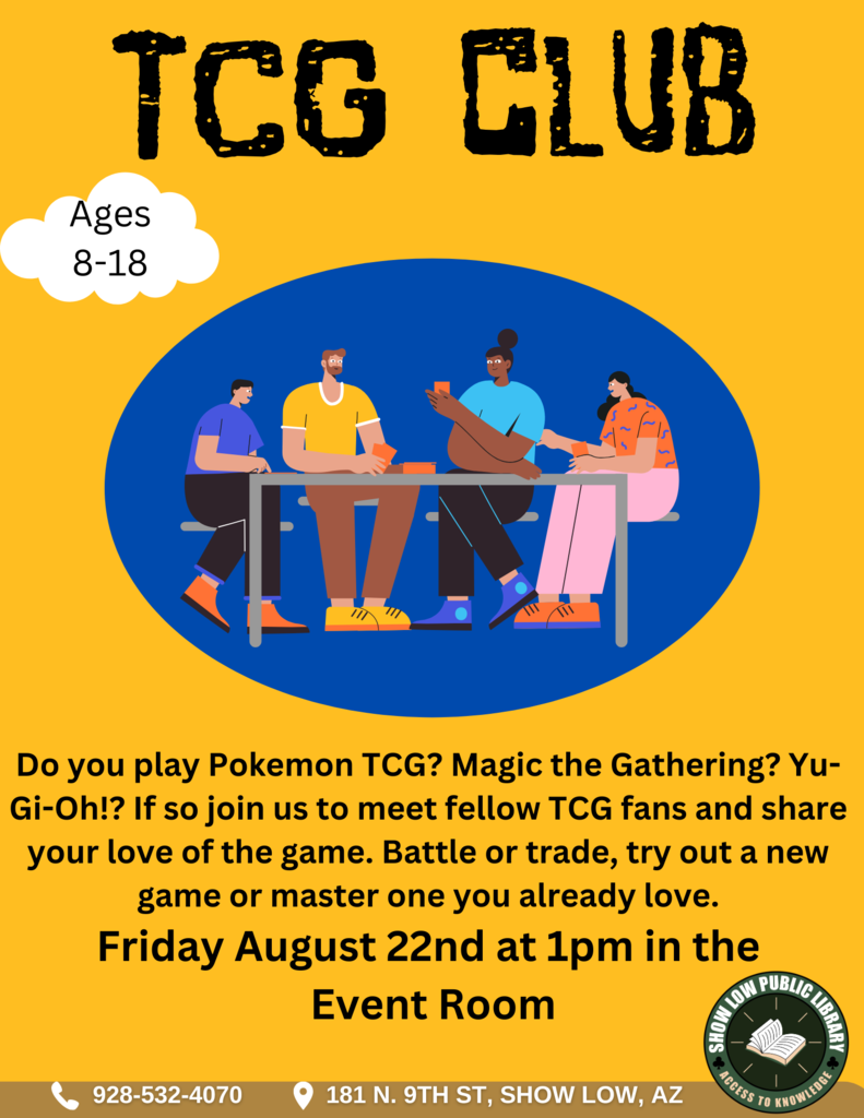 TCG Club Flier