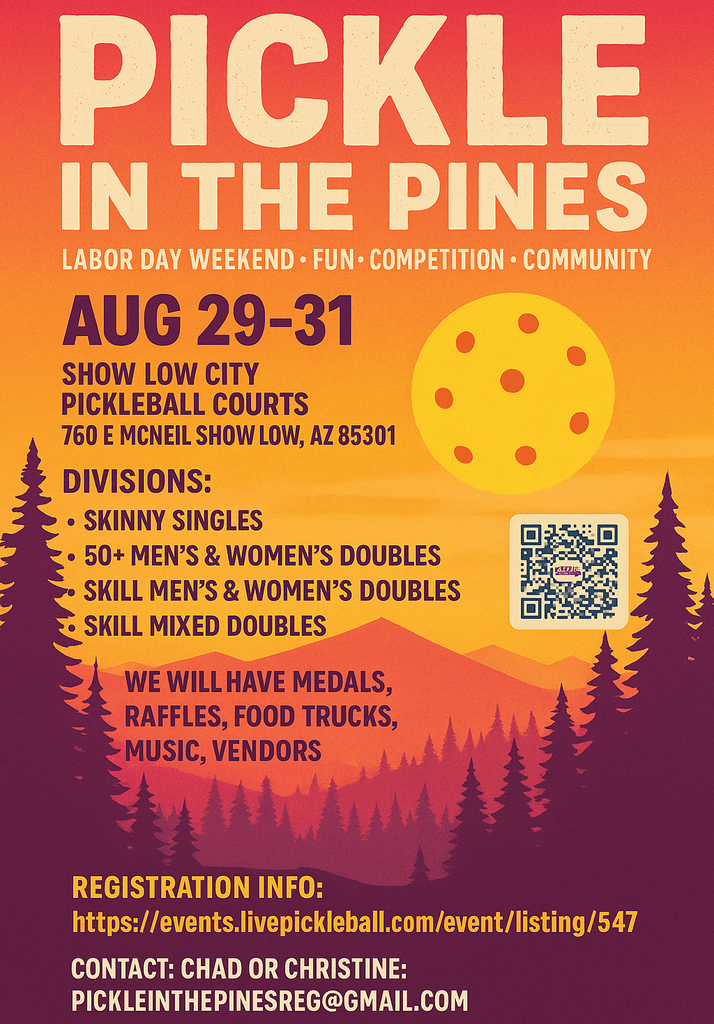 Pickle In The Pines Flyer