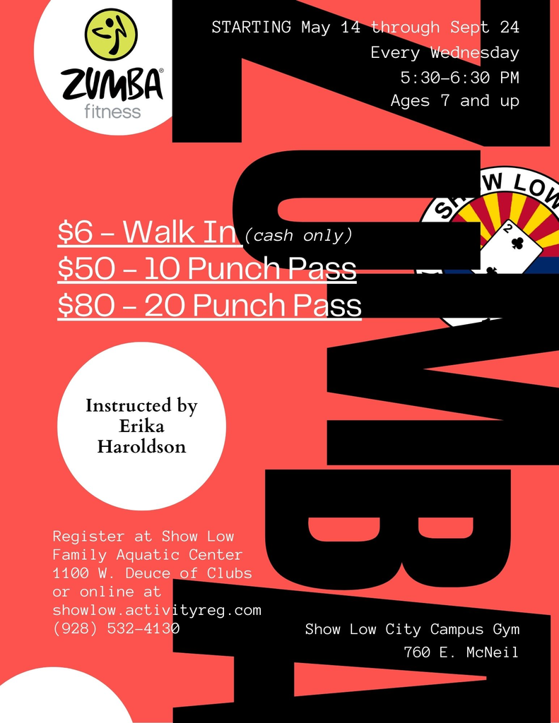 ZUMBA 25 Flyer