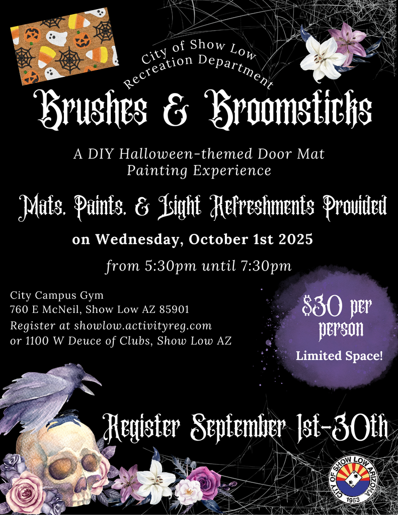 Brushes and Broomsticks Flier