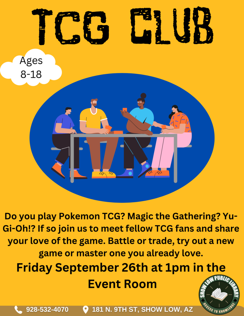 TCG Club Flier