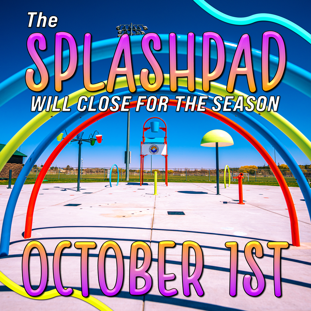 Splashpad Closure Flier