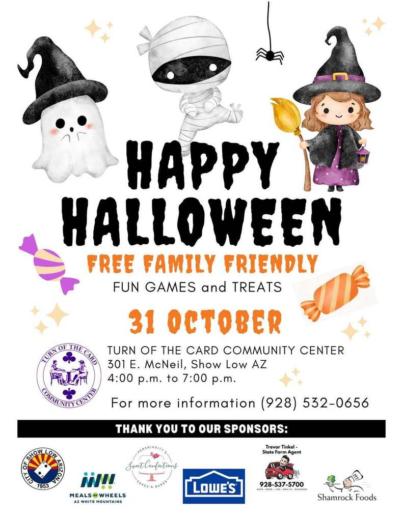 Family Friendly Halloween Flier