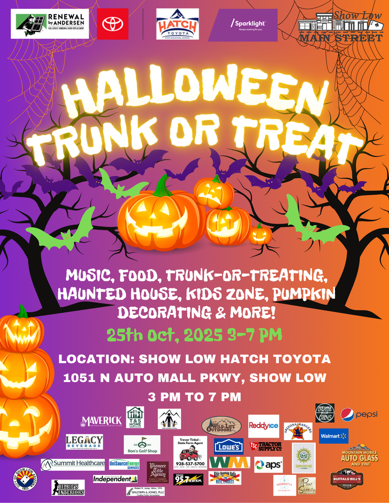 Trunk Or Treat Event Flier