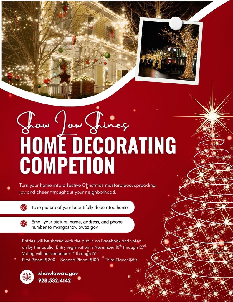 Show Low Shines Home Decorating Competition