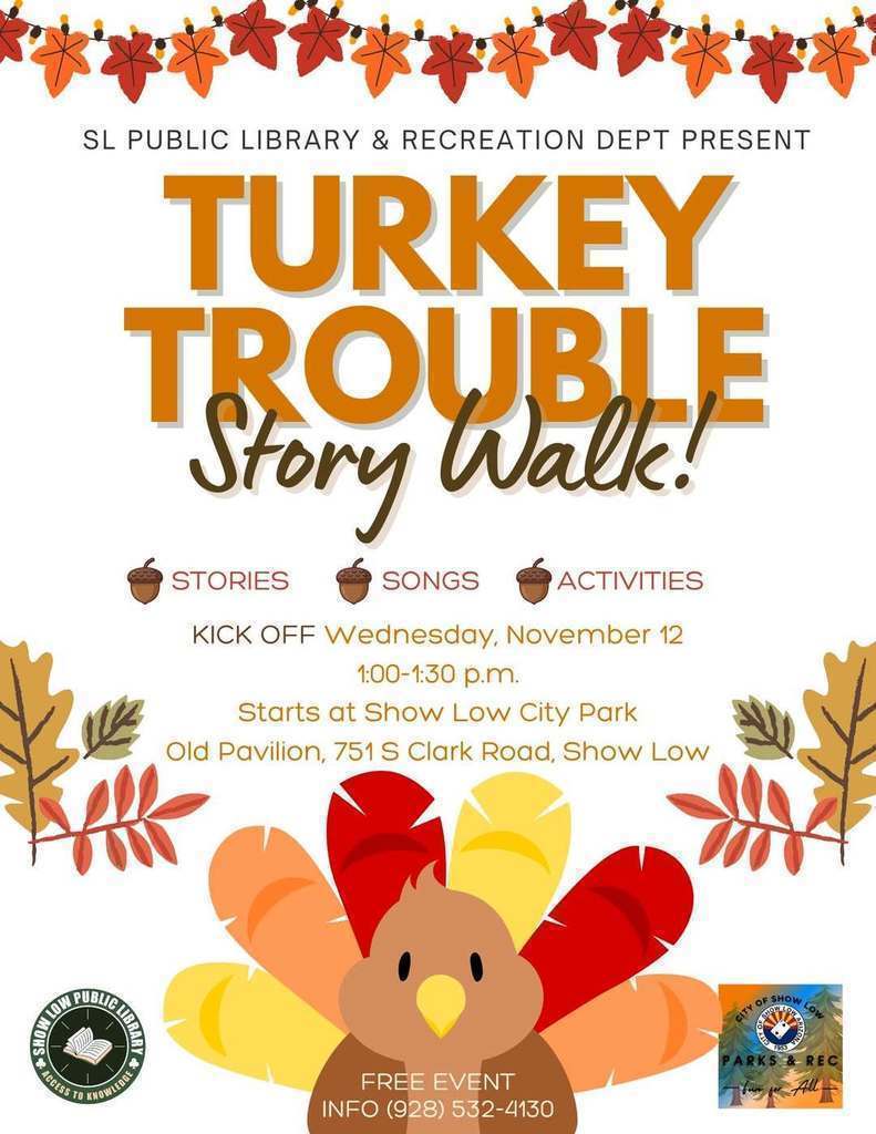 Turkey Trouble Story Walk Flier