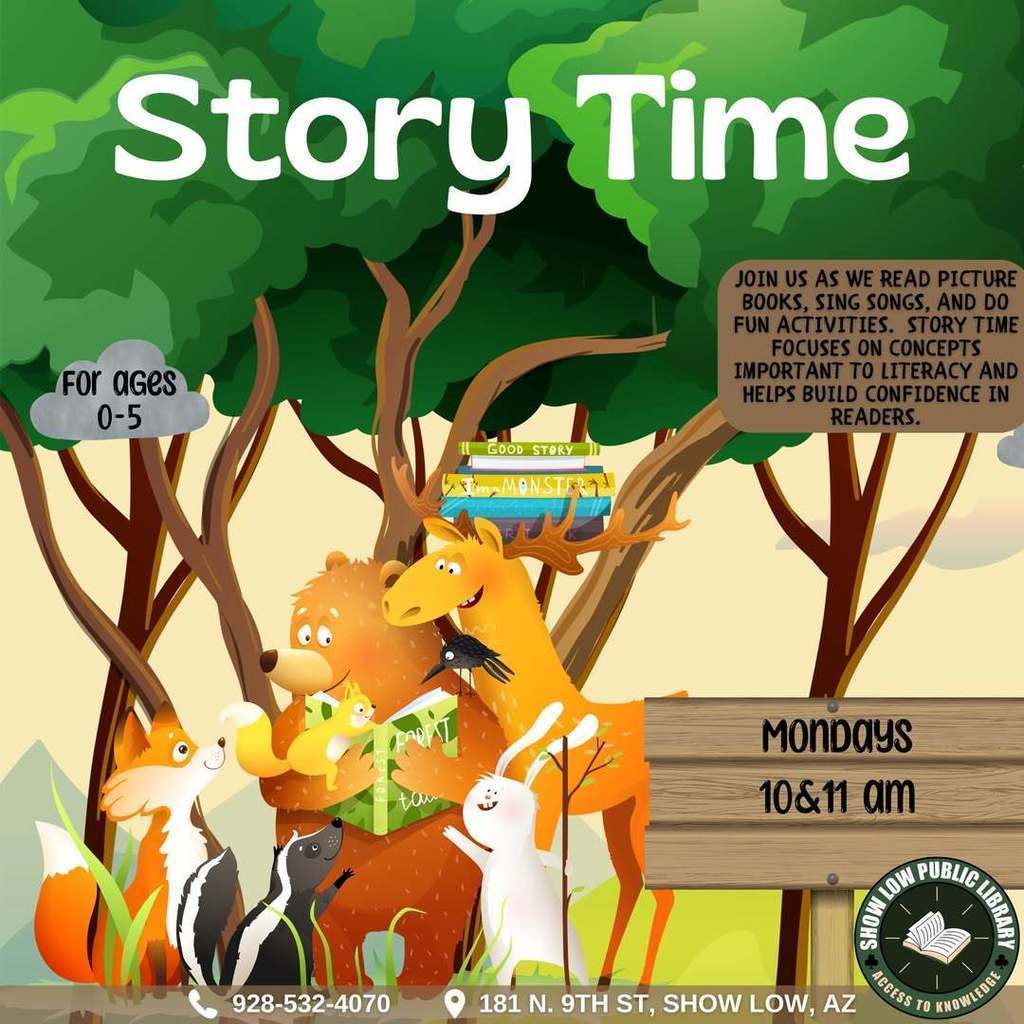 Story Time Flier