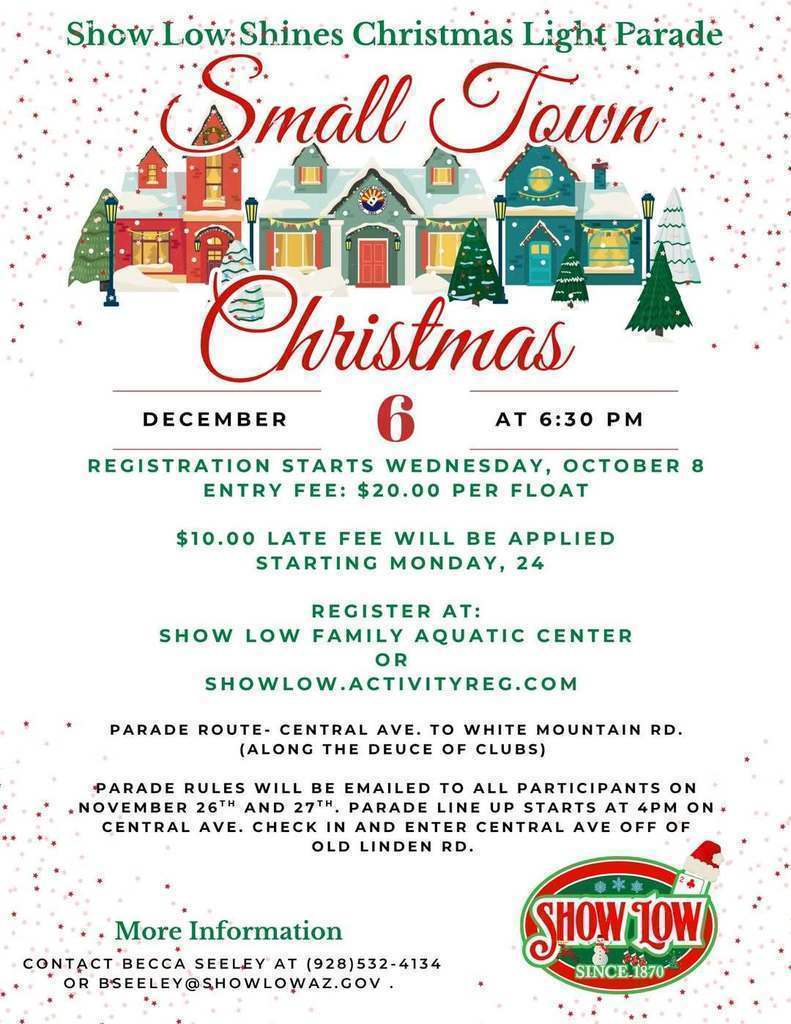 Christmas Parade Flier