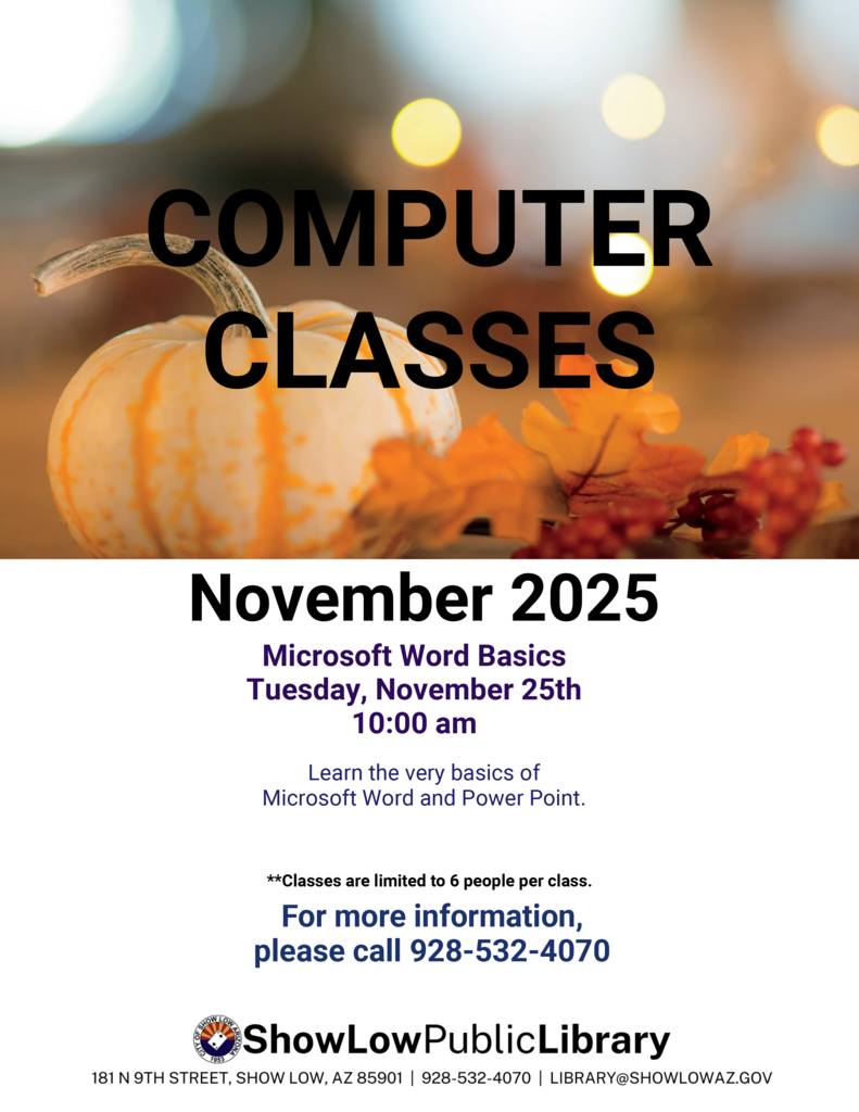 Computer Class Flier