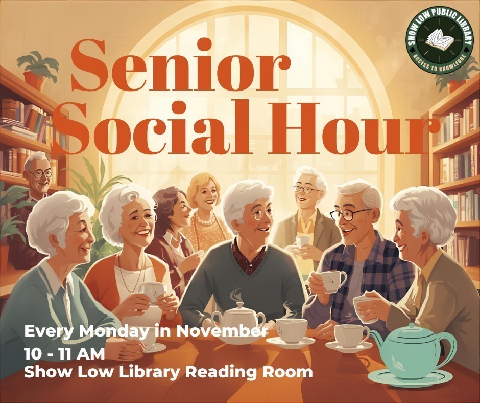 Senior Social Hour flier