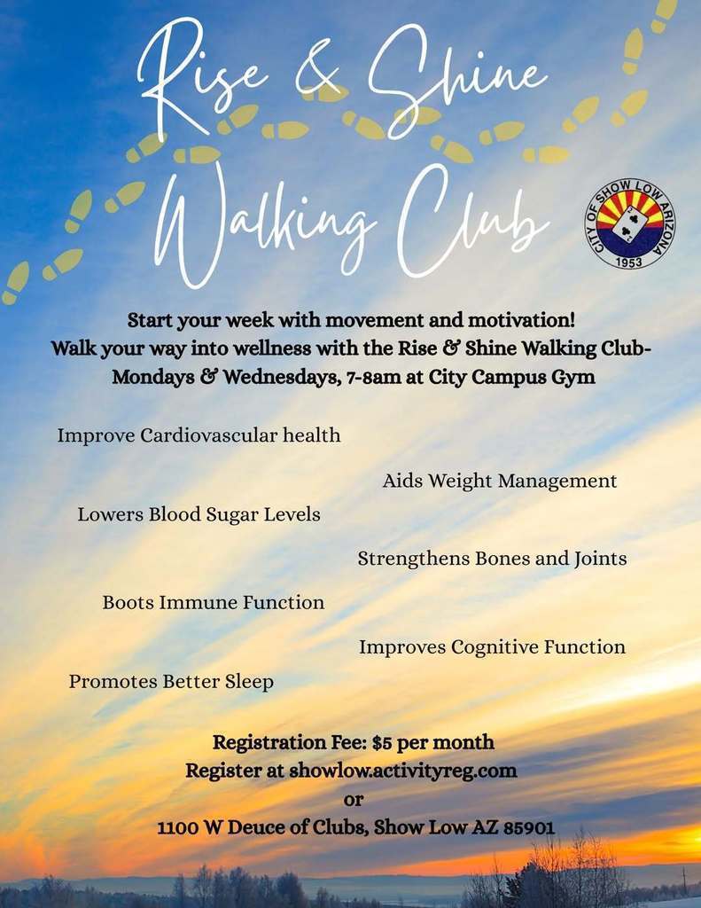 Walking Club flier