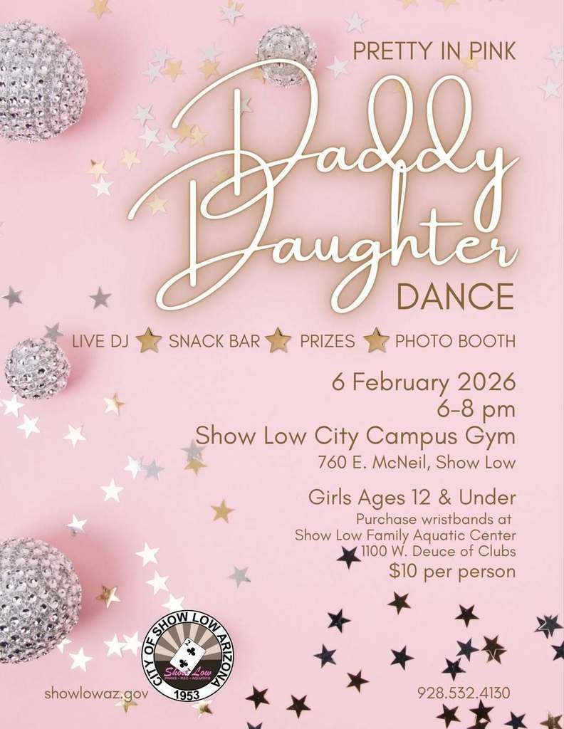 Daddy Daughter Dance Flier
