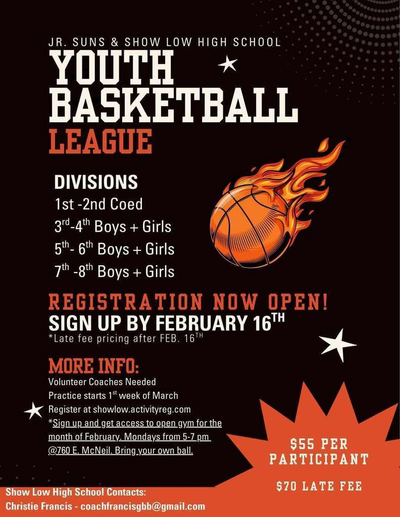 Youth Basketball Flier