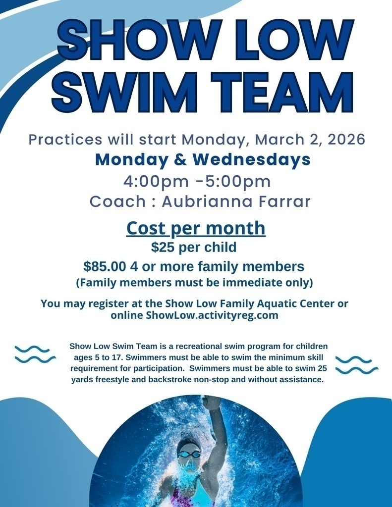 Swim Team Flier