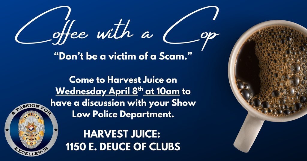 Coffee with a Cop Flier