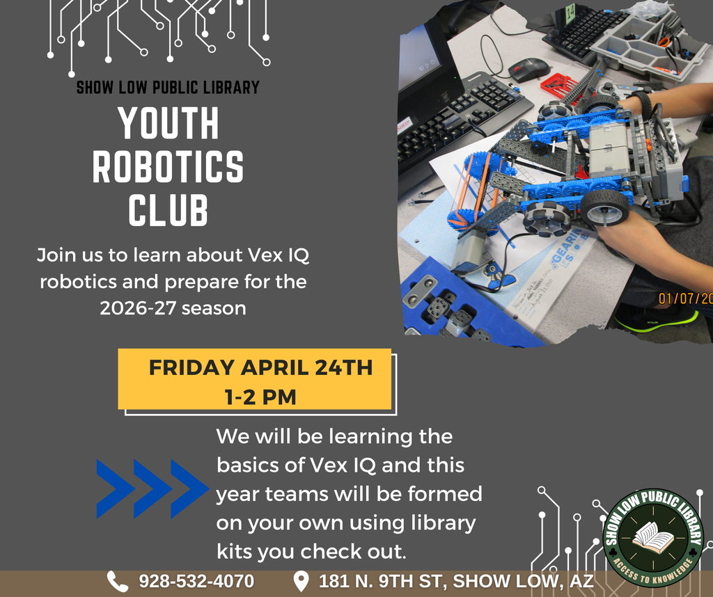 Youth Robotics Club Flier