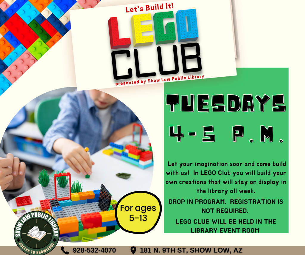 Lego Club Flier