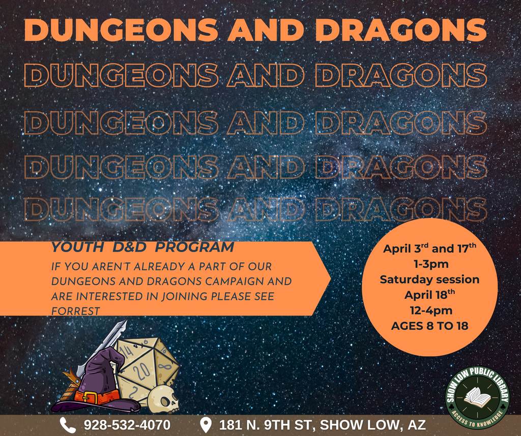 Dungeons and Dragons Flier
