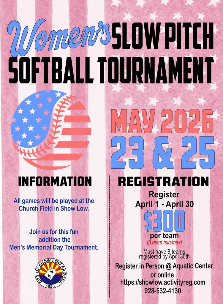 Women's Slow Pitch Softball Tournament