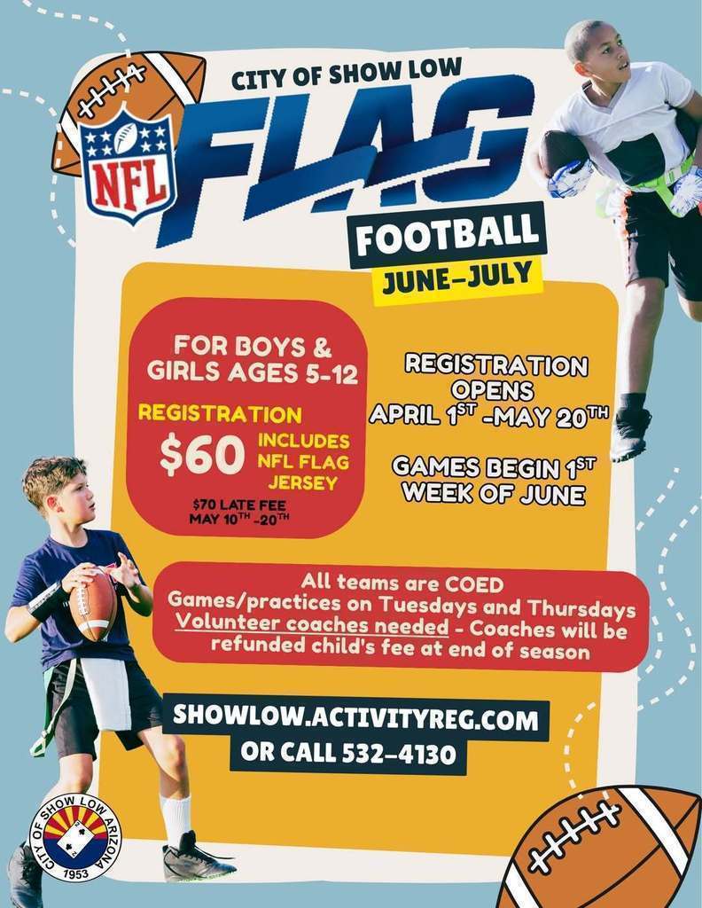 Flag Football Flier