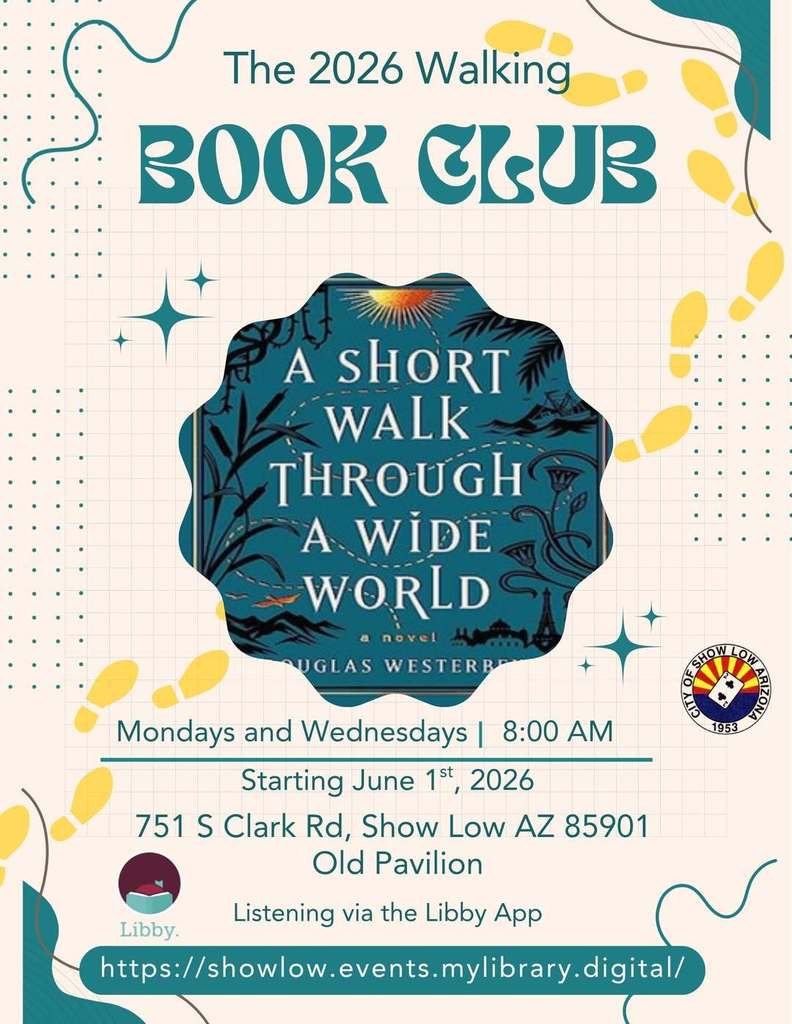 Walking Book Club Flier
