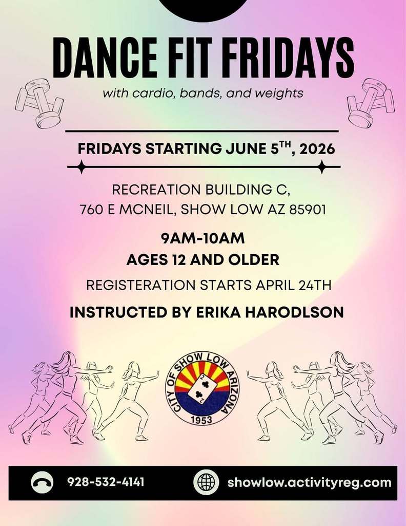 Dance Fit Fridays Flier