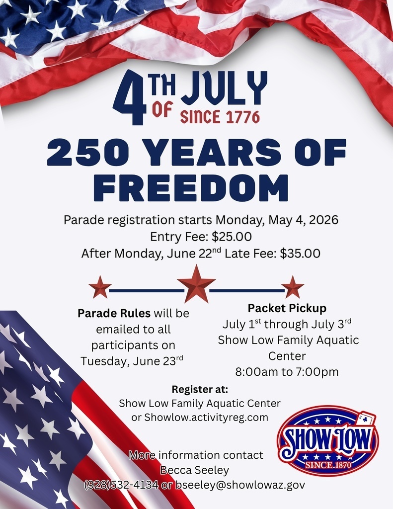 4th of July Parade Flier