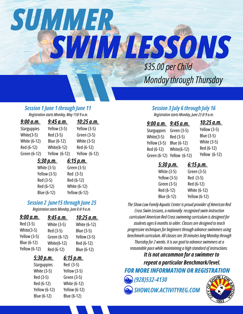 Summer Swim Lessons