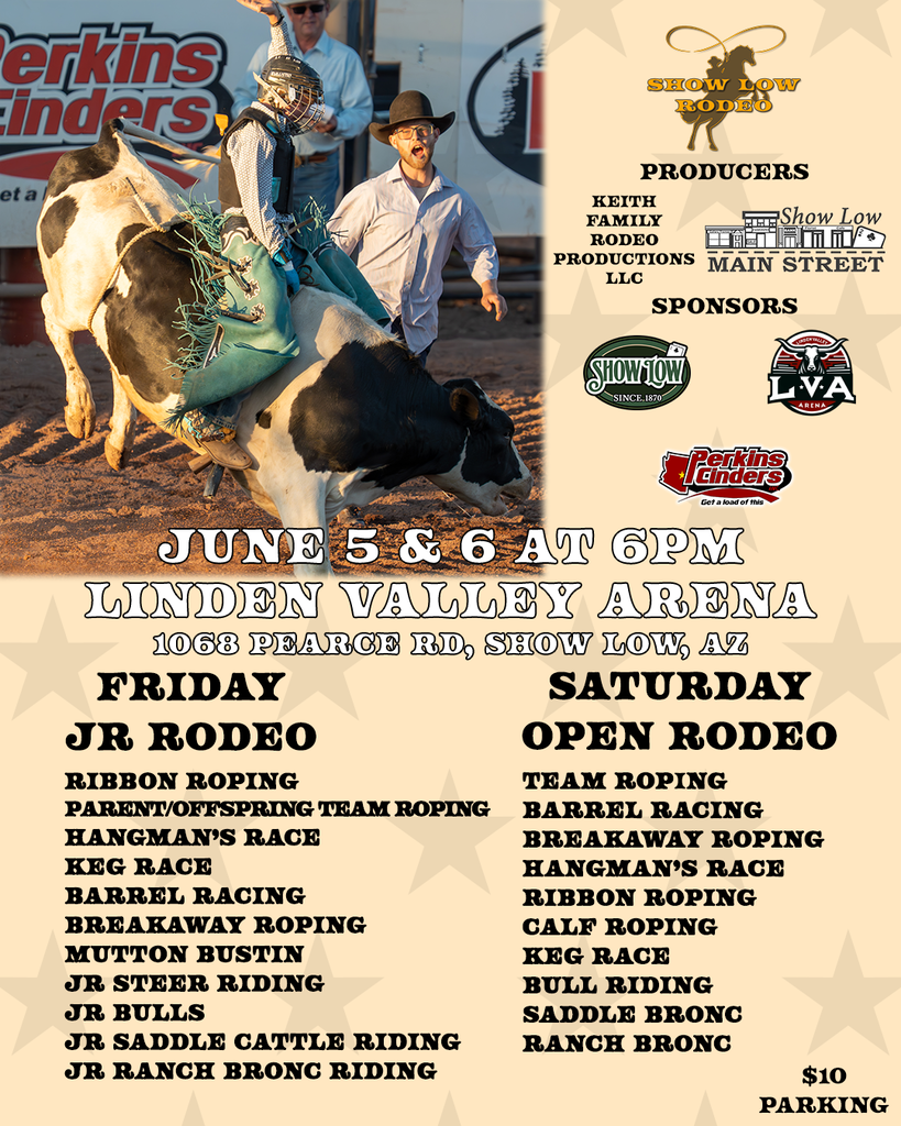 Show Low Rodeo Flier