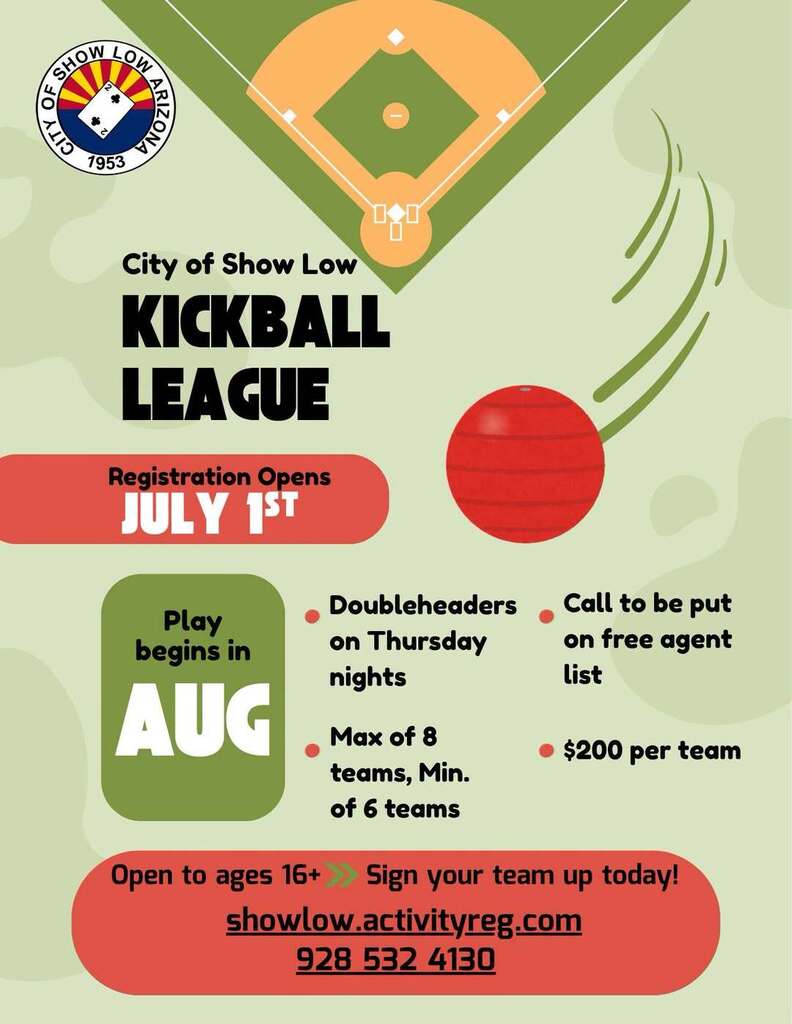 Kickball League Flier