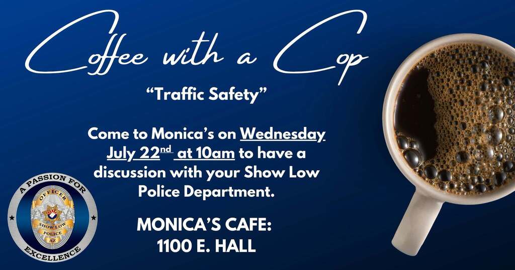 Coffee with a Cop Flier