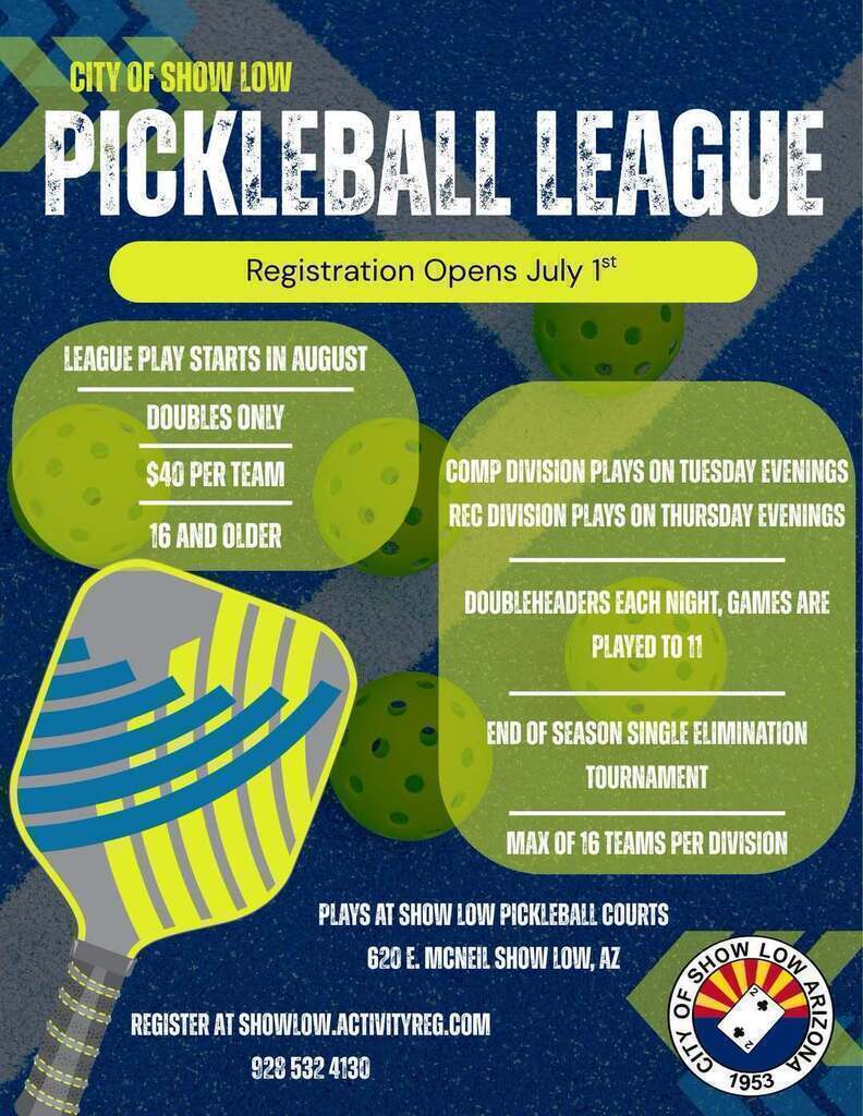Pickleball flier