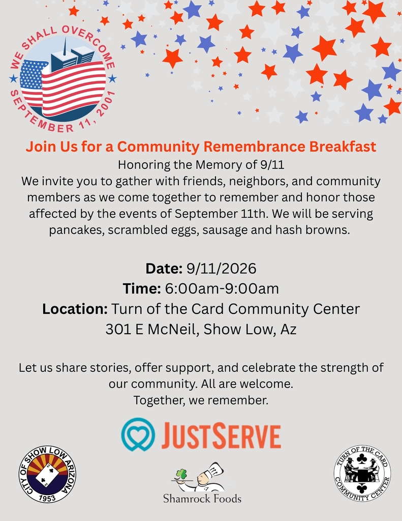 9/11 Community Remembrance Breakfast Flyer
