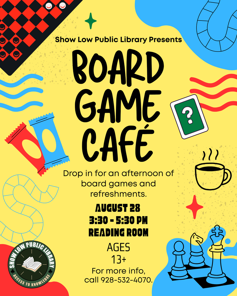Board Game Cafe Flyer