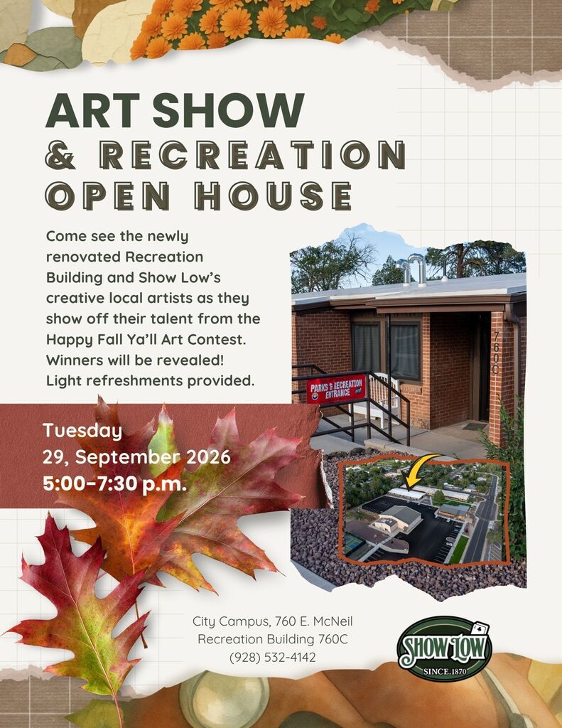 Art Show & Recreation Open House