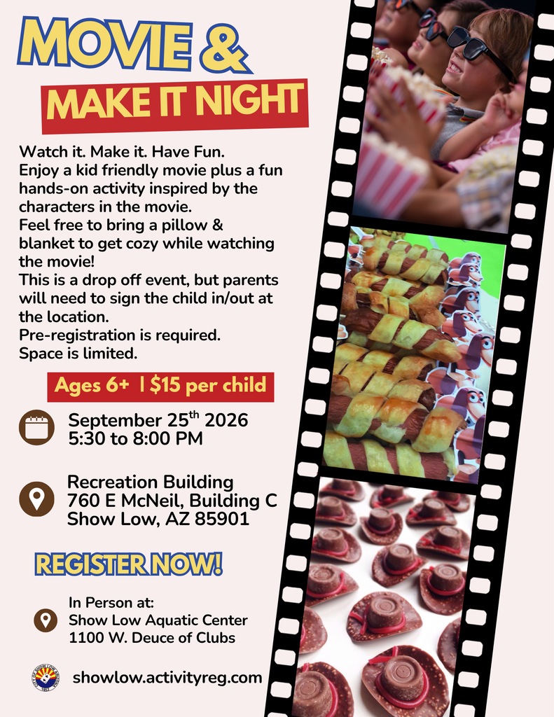 Watch it and make it a fun night out for kids 6 and older!