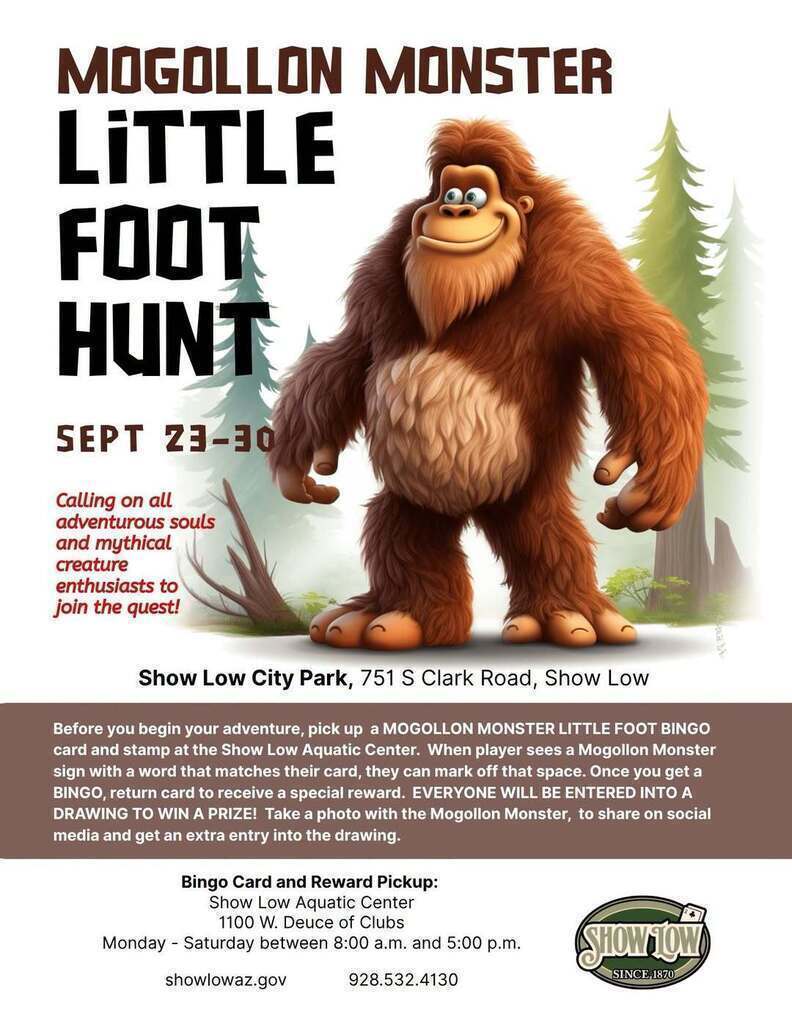 Little Foot Hunt Flyer