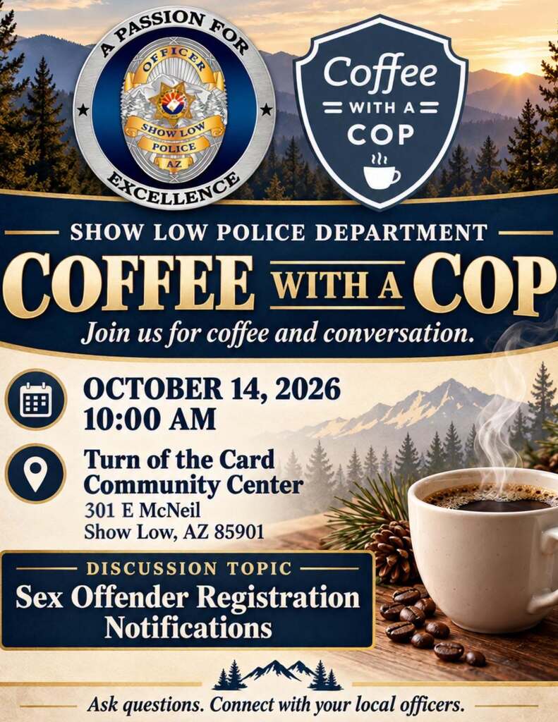 Coffee with a Cop Flyer