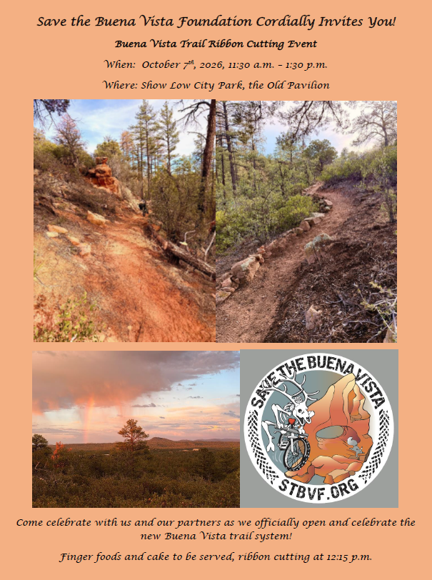 Buena Vista Trail Ribbon Cutting Flyer