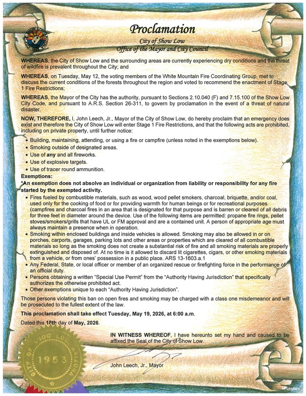 Proclamation