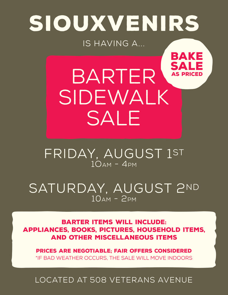 barter sidewalk sale