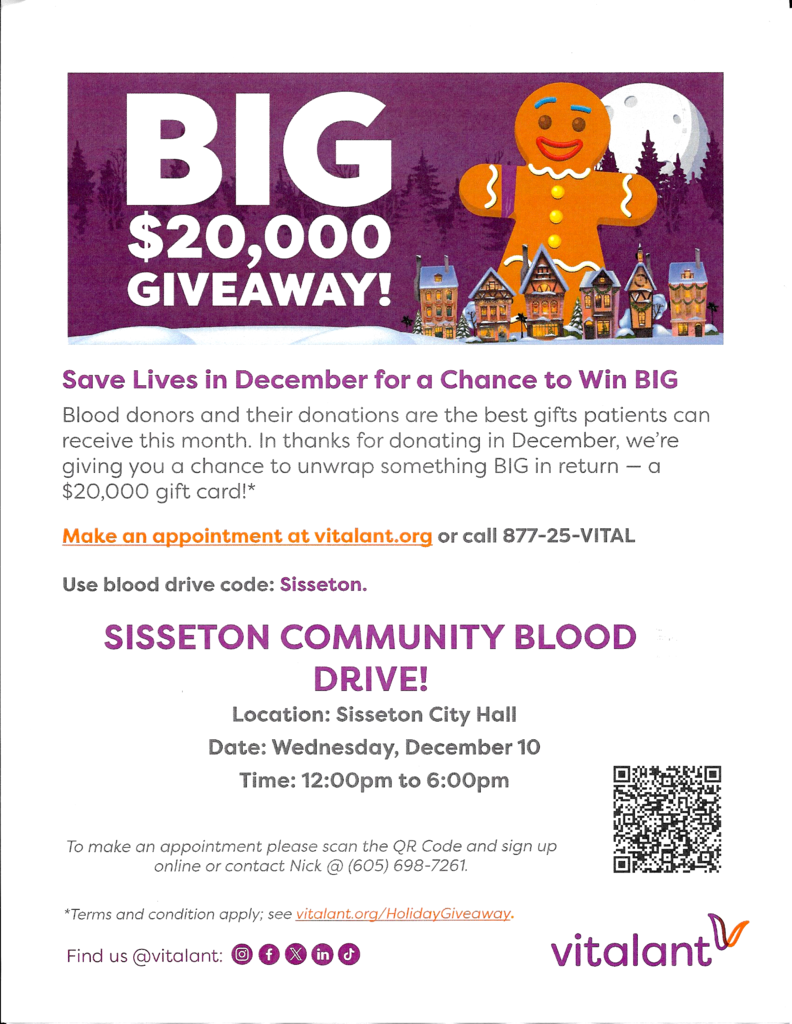 December Blood Drive