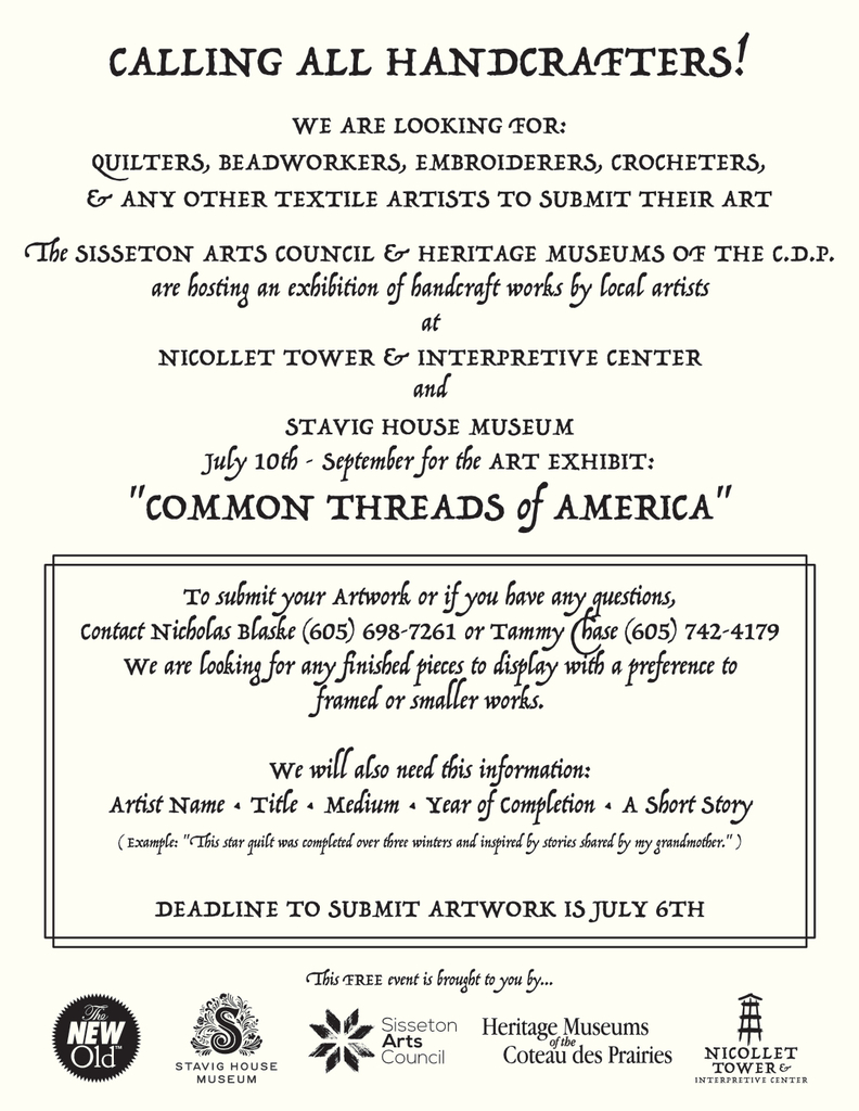 common threads call to artists