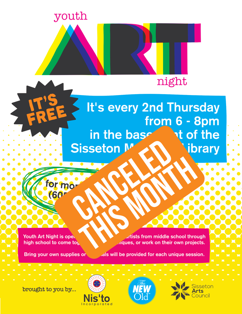 youth art night canceled