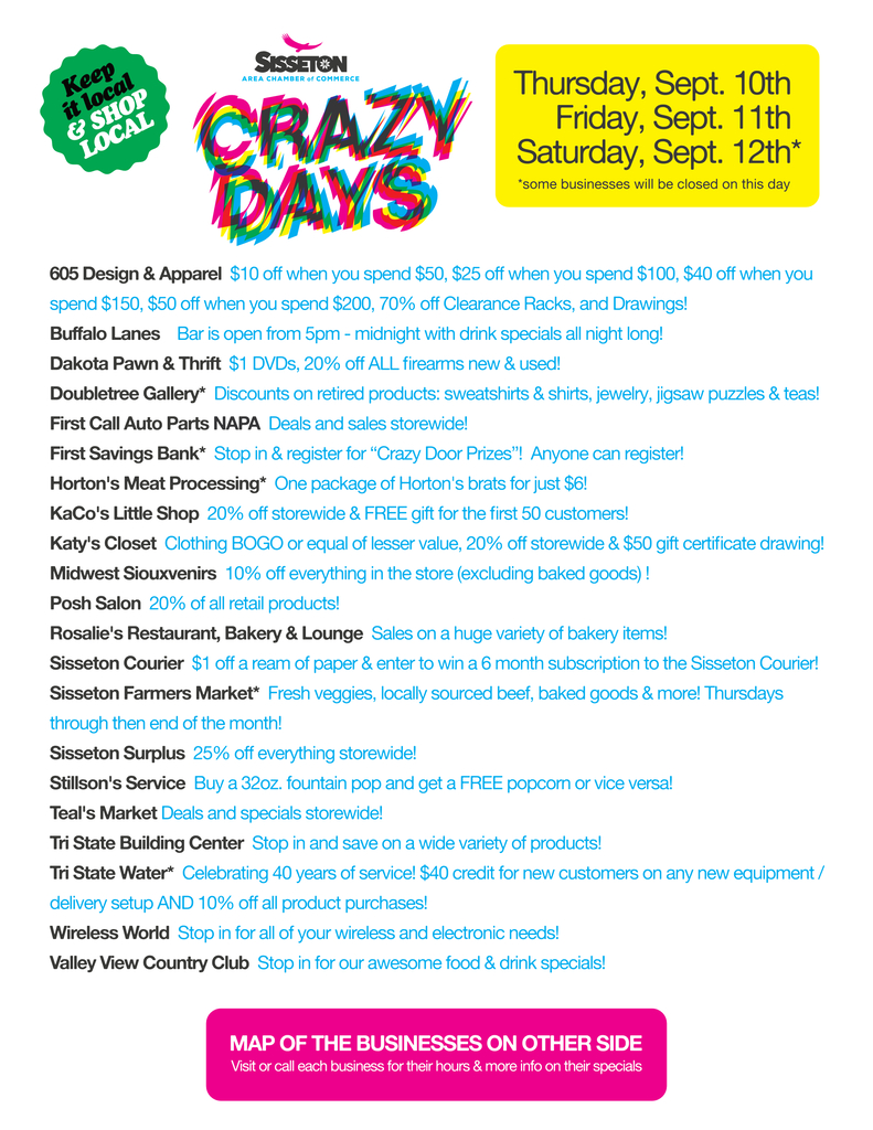 2026 crazy days listings