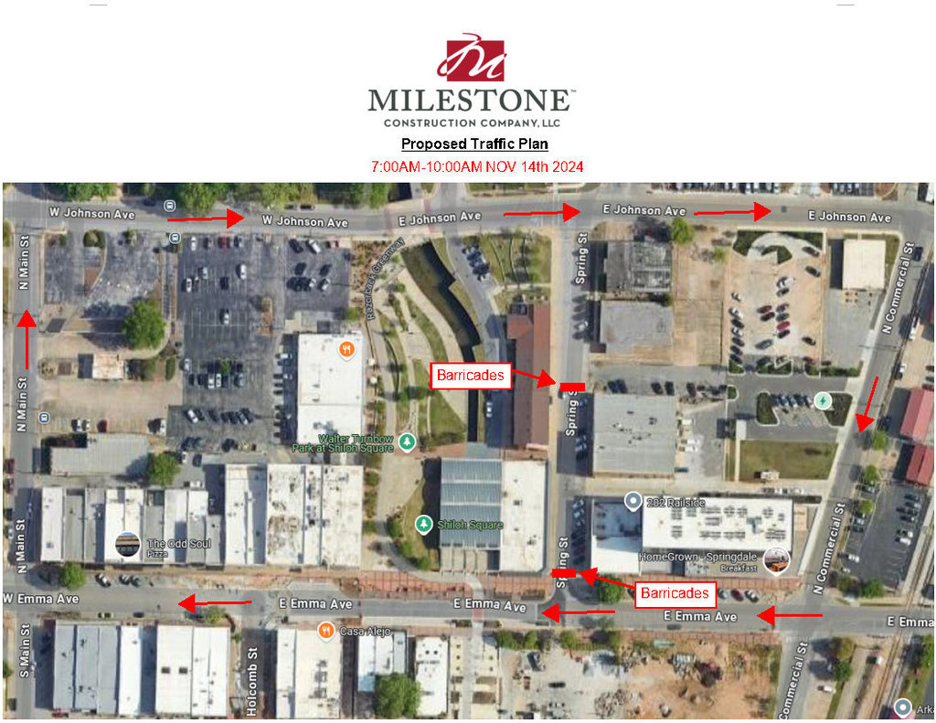 road closure plan