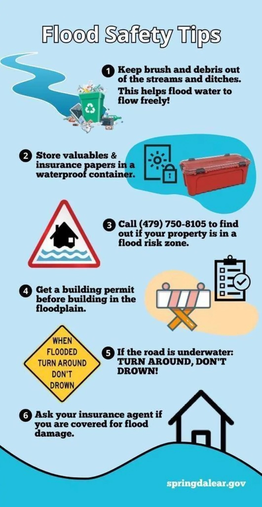 Flood safety tips