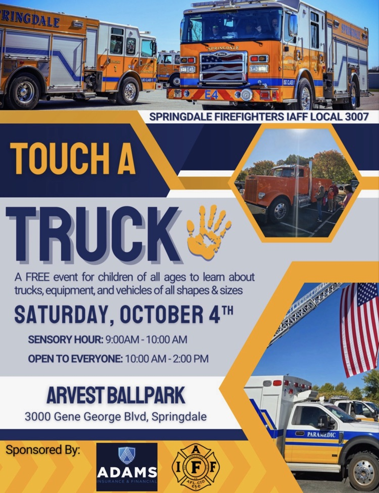 Touch a Truck invite