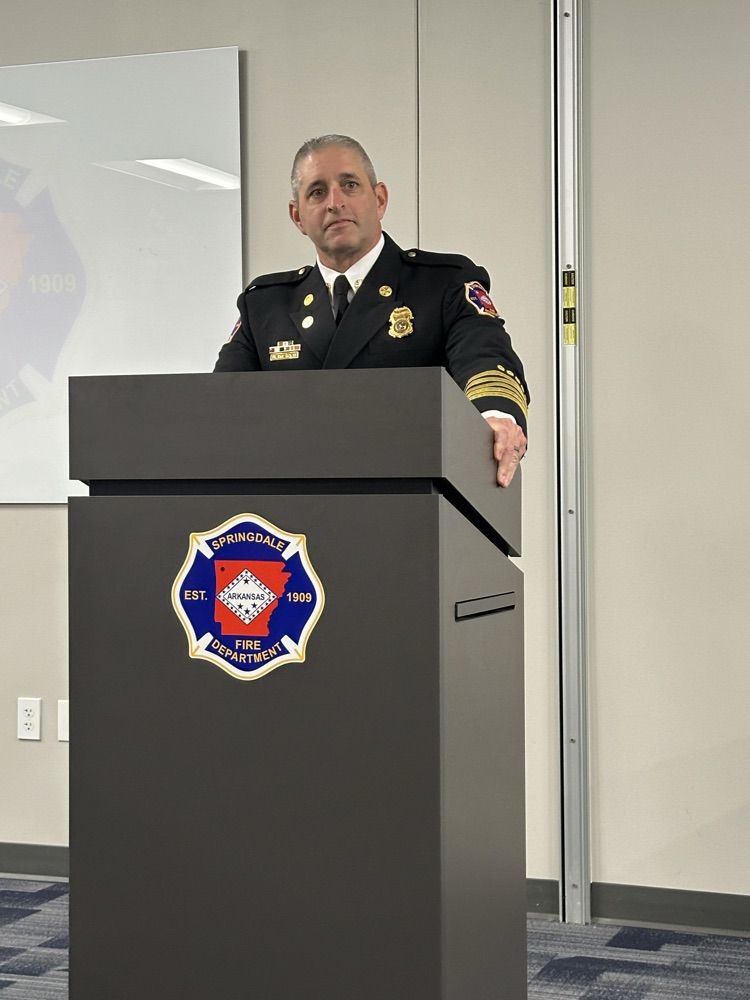 Fire Chief speaking