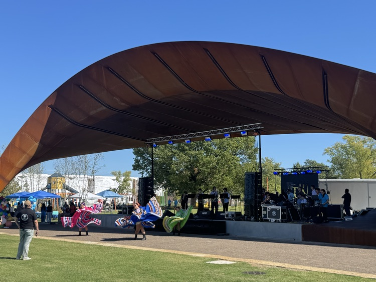 festival in downtown park